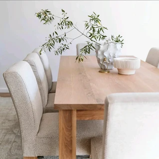 CUSTOM SOLID OAK TABLES