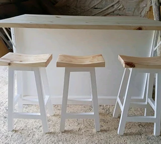 HIGH QUALITY SOLID WOOD KITCHEN STOOLS