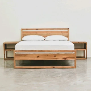 Custom Solid Kiaat Bedframes And Headboards