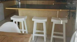 Custom Solid Wood Bar Stools