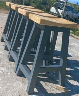 CUSTOM SOLID WOOD BAR STOOLS