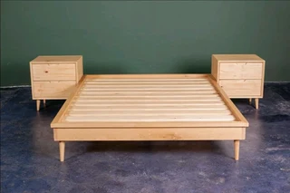 MODERN SOLID WOOD BEDSIDE TABLES