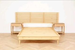 MODERN SOLID WOOD BEDSIDE TABLES