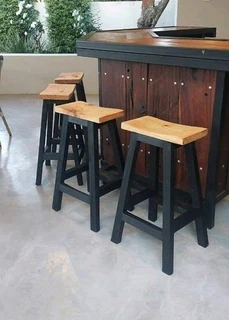 Solid Wood Bar Stools
