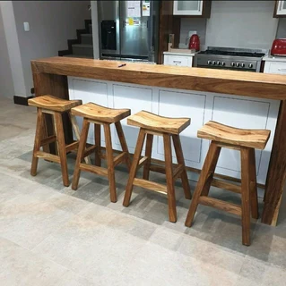 Solid Wood Bar Stools