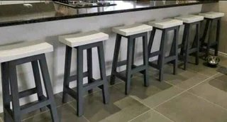 SOLID WOOD BAR STOOLS