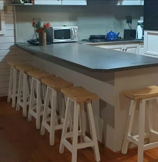 Custom Solid Wood Bar / Kitchen Stools