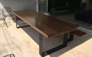 Custom Solid Kiaat Tables