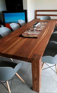 Custom Solid Kiaat Tables