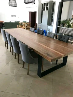 Custom Solid Kiaat Tables