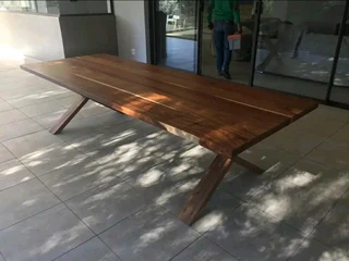 Custom Solid Kiaat Tables