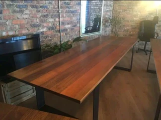 Custom Solid Kiaat Tables