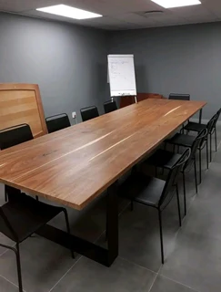 Custom Solid Kiaat Tables