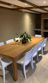 Beautiful Quality Custom Solid Kiaat Tables