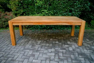 Custom Solid Kiaat Tables