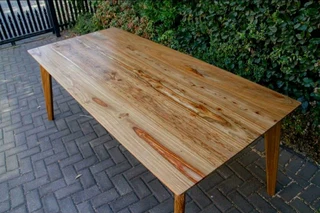 Custom Solid Kiaat Tables