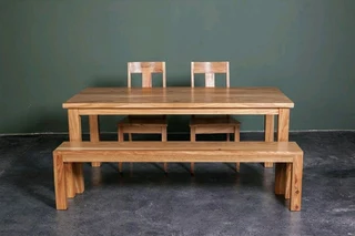 Custom Solid Kiaat Tables