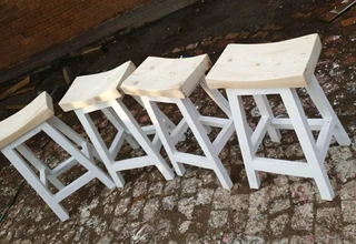 Solid Wood Kitchen Stools