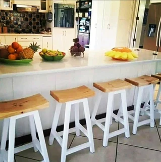 Custom Solid Wood Bar Stools