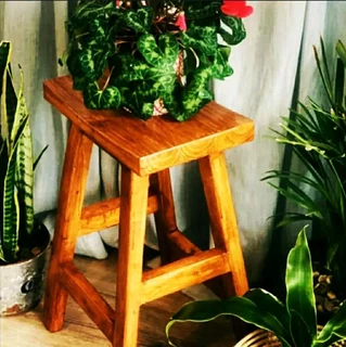 Custom Solid Wood Bar Stools