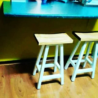 Custom Solid Wood Bar Stools