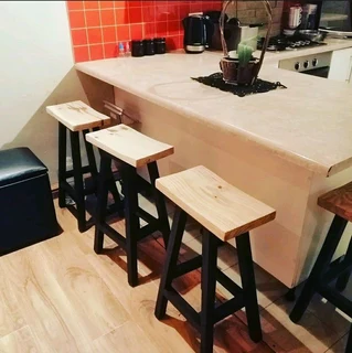 Solid Wood Bar Stools