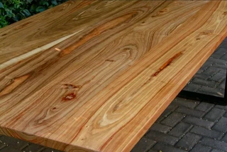 Custom Solid Wood Kiaat Tables