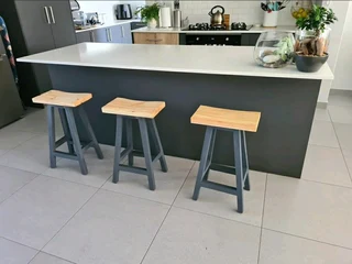 Custom Solid Wood Bar Stools