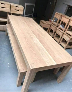 CUSTOM SOLID OAK TABLES