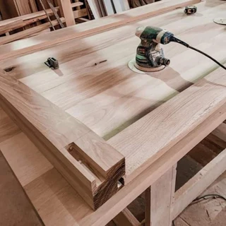 CUSTOM SOLID OAK TABLES