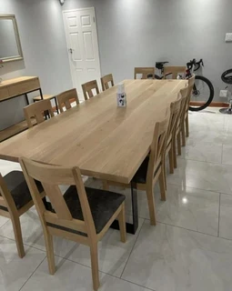 CUSTOM SOLID OAK TABLES