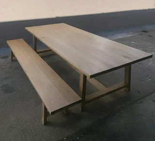 Custom Solid Oak Tables