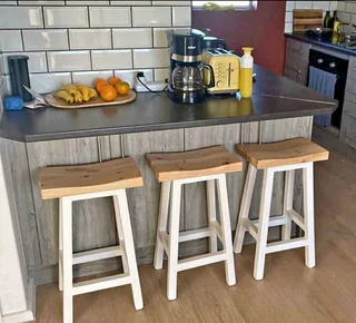 CUSTOM SOLID WOOD BAR STOOLS