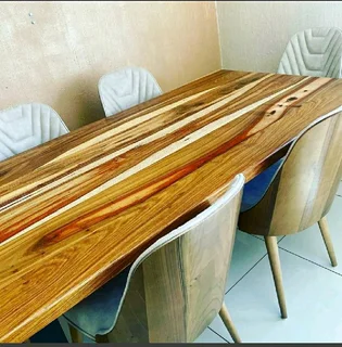 CUSTOM SOLID KIAAT TABLES FOR SALE