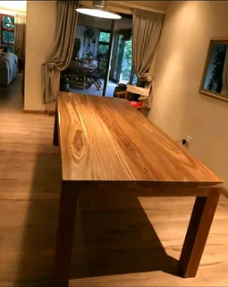Custom Solid Kiaat Tables
