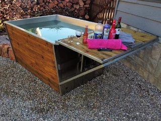 For The Whole Family, Dive Into Relaxation In The Full House Stainless Steel Tub With Seats.