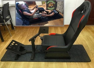 Huge Markdown For You Gamers.  Buy The Type-r High-quality Racing Seat Gaming Simulator -save 21%