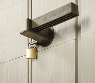 PROTECT YOUR VALUED ITEMS WITH THE TOOLMAX STORER PLUS SHED WITH 2 DOORS.