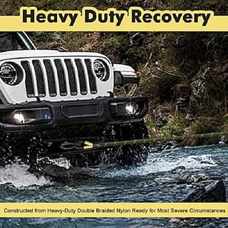 Great For Any Adventure-kinetic Recovery Rope With Incredible Breaking Strength.