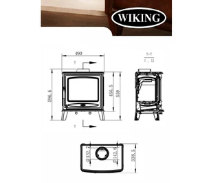 SUMMER BASH WITH THE WIKING 1404E FIREPLACE (7-9KW)