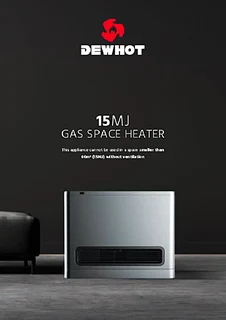 SUUMMER SALE WITH THE DEWHOT LPG GAS 25MJ CONVECTION SPACE HEATER.