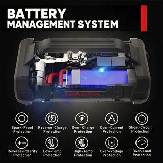 November Madness The Lokithor Multipurpose 4 In 1 Jump Starter, Air Inflater….