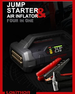 NOVEMBER MADNESS THE LOKITHOR MULTIPURPOSE 4 IN 1 JUMP STARTER, AIR INFLATER….