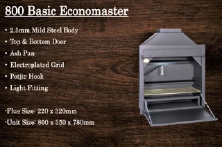 Festive Deal On The  Home Fires 800 Basic Economaster Braai-beat The Price Incease!!