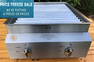 ENHANCE THE VALUE OF THE PROPERTY-GAS COMBO 1200MM BUILD IN BRAAI WITH 2-BURNER GAS BRAAI. SAVE 15%