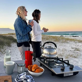 Dewhot 2 Burner Outdoor Gas Camping Stove /both Above The Counter Or Built In.