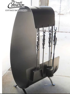 Our Cottage Rack: Ideal For Storing Or Displaying Firewood/displaying Your Fire Tool Set.