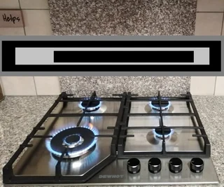 The Alva 60cm Stainless Steel 4-burner - Gas Hob.