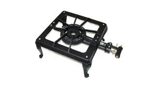 SAVE ON ELECTRICITY WITH THE SINGLE GAS BURNER CAST IRON STANDALONE BOILING TABLE.
