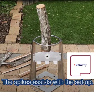 Sale: Make Life Easier With The Stainless-steel Axe-up Wood Splitter.
